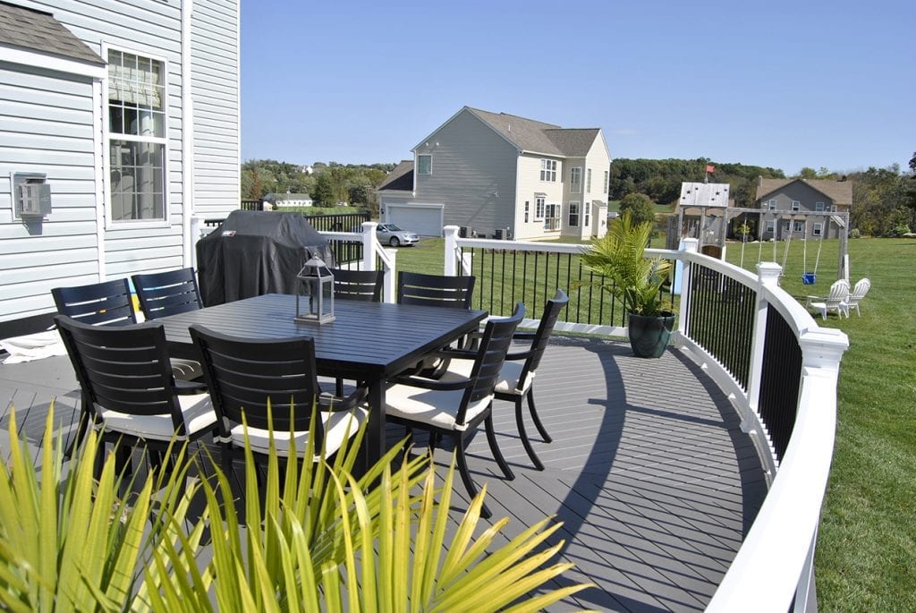 potted plants used as a deck accessory potted plants on deck