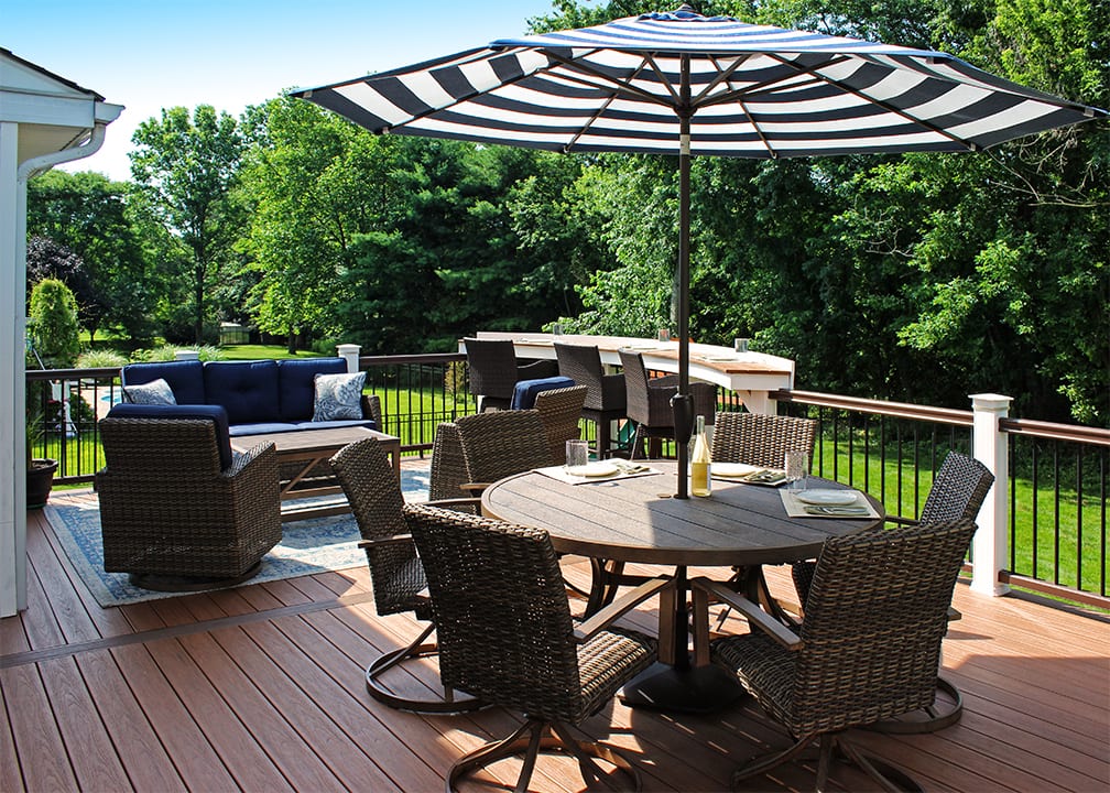 wicker outdoor seating for neutral colored deck wicker outdoor deck seating