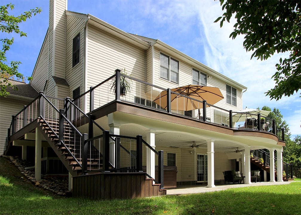 Trexed Rum Composite Deck Trexed Rum Composite Deck