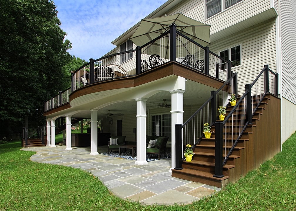 Custom Deck Railing Systems Wood, Vinyl & Composite Deck