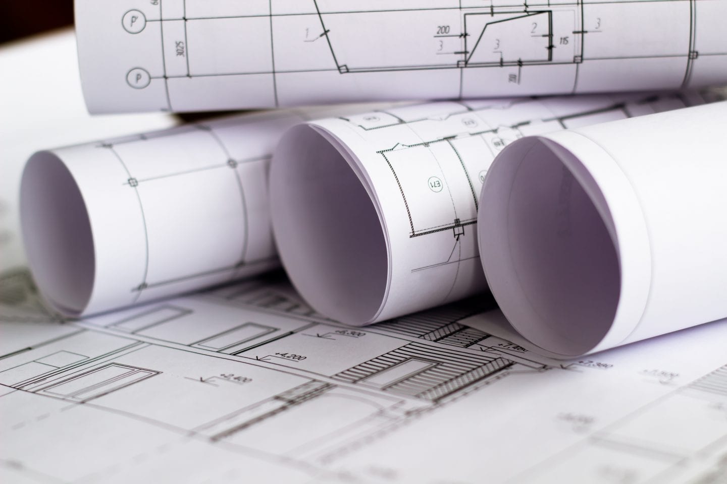 The architectural blueprints
