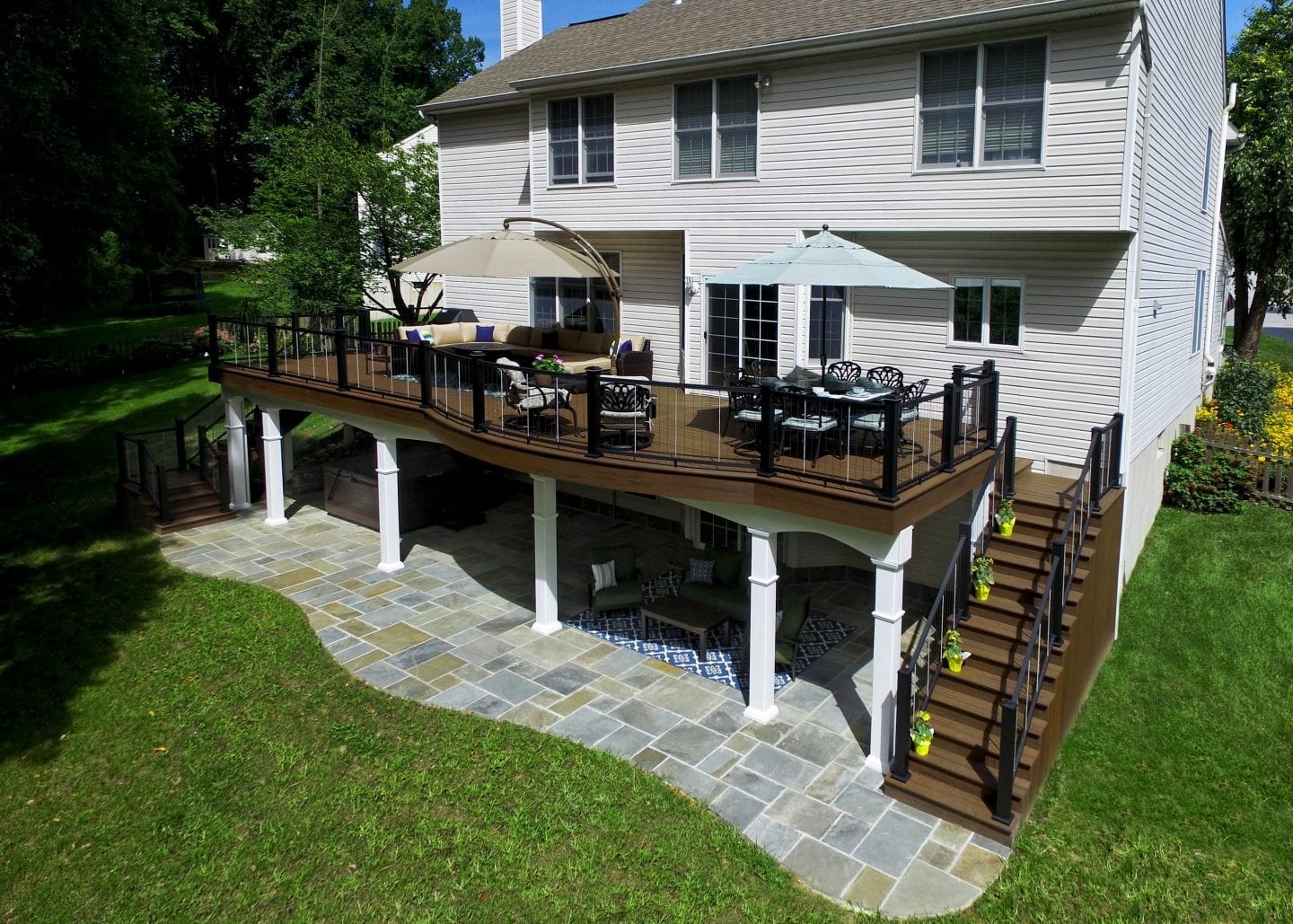 Elevated Deck Designs | Safety Features for Above Ground Decks