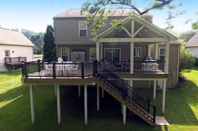 Elevated Deck Designs Safety Features For Above Ground Decks