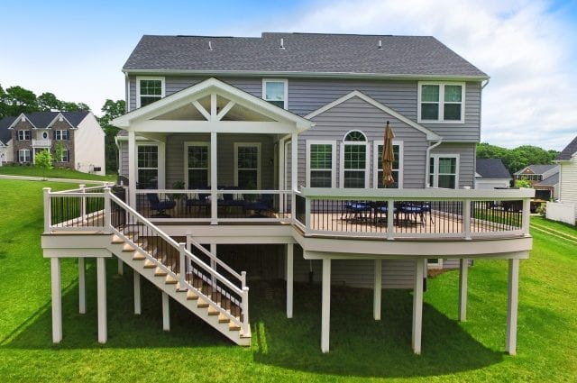 Elevated Deck Designs Safety Features For Above Ground Decks