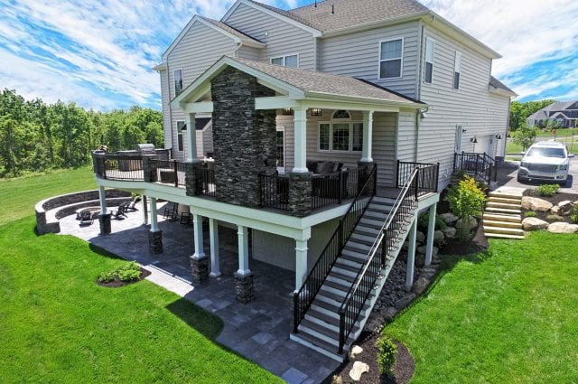 Decks with Stone: Uses and Designs