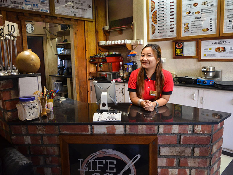 jubilee managing the life cafe in india for one life cafe