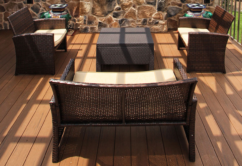 weather-proof deck furniture outdoor furniture
