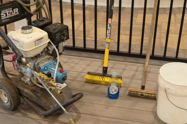 How to Clean Composite Decking