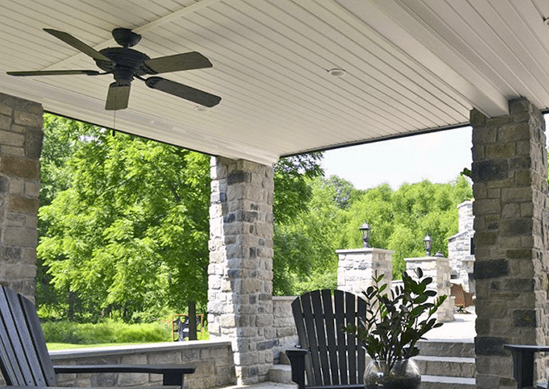 patio lighting under a deck under deck lighting